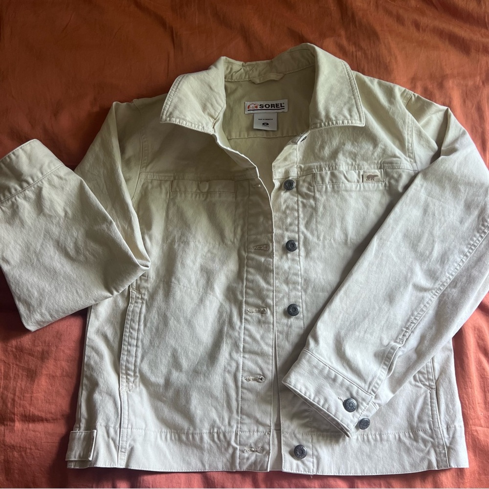 SOREL Lightweight Beige Utility Jacket